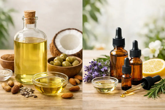 Carrier Oil vs Essential Oil Explained
